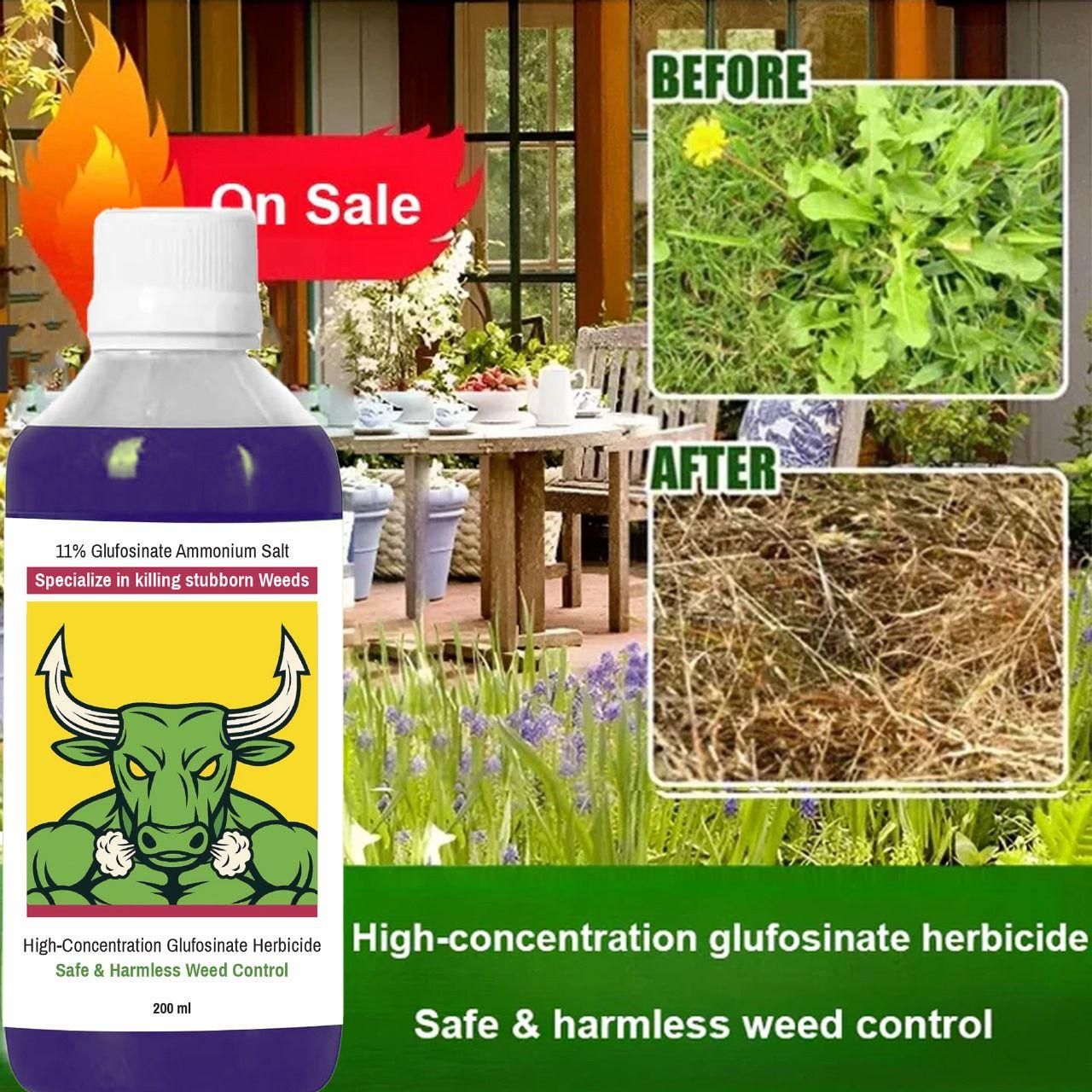 High-Concentration Glufosinate Herbicide All Crops,Organic