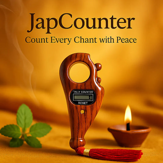 Mala Jaap Counter - Digital Finger Counter for Prayer
